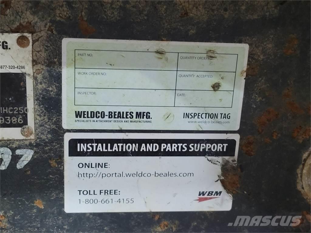 Weldco Beales IHC-250 Otros componentes