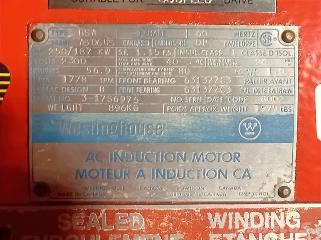 Westinghouse  Motores industriales