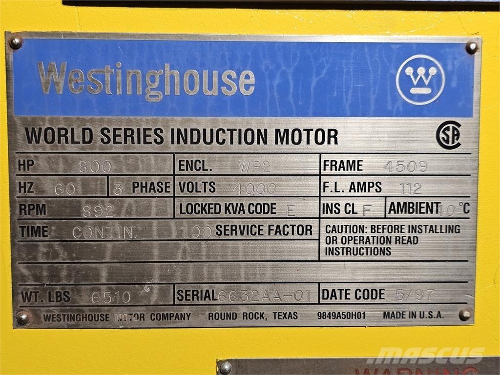 Westinghouse  Motores industriales
