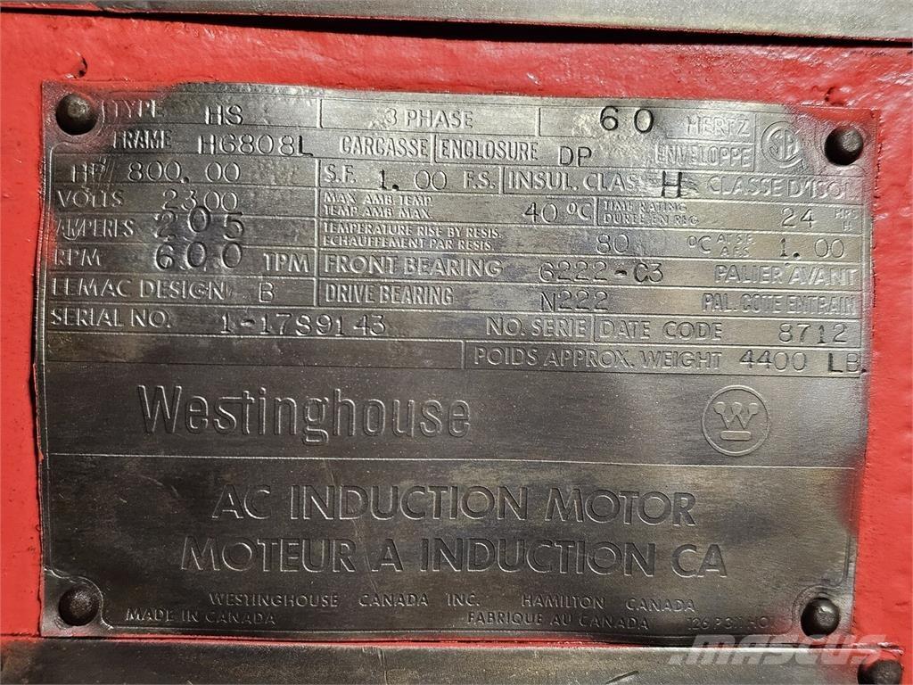 Westinghouse  Motores industriales