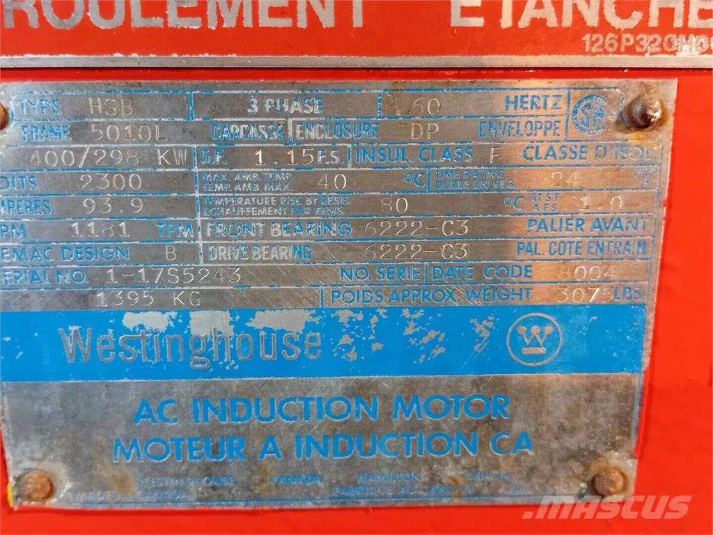 Westinghouse HSB Motores industriales