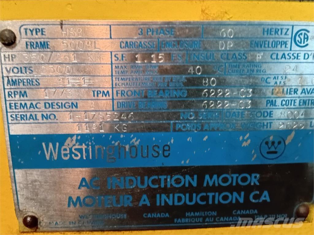 Westinghouse HSB Motores industriales