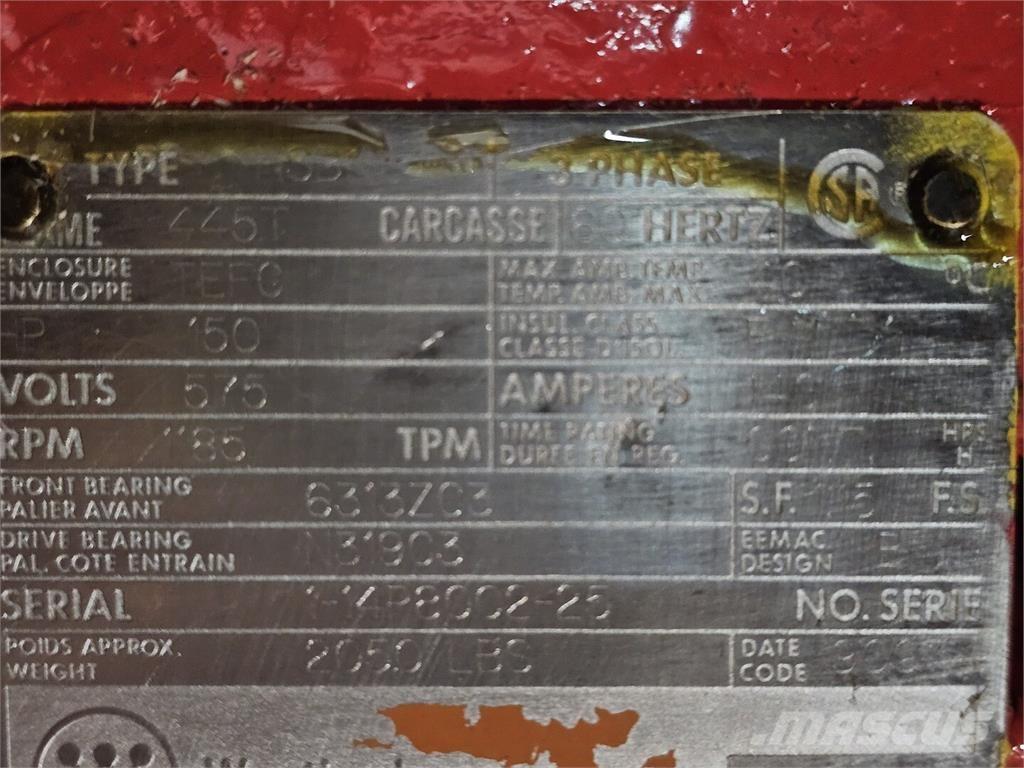 Westinghouse HSB Motores industriales