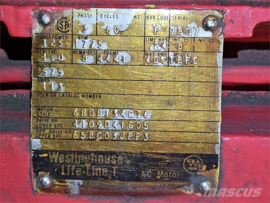 Westinghouse TBFC Motores industriales