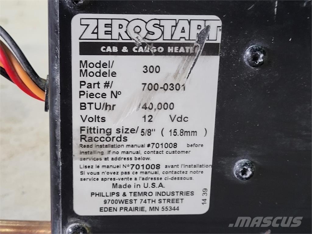  ZEROSTART 300 Equipo para calentado y descongelación