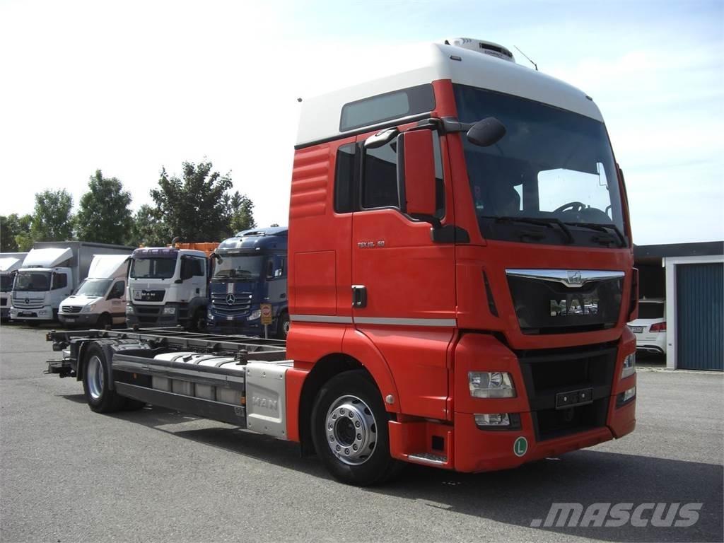 MAN 18360XXL TGX / LBW Camiones con chasís y cabina