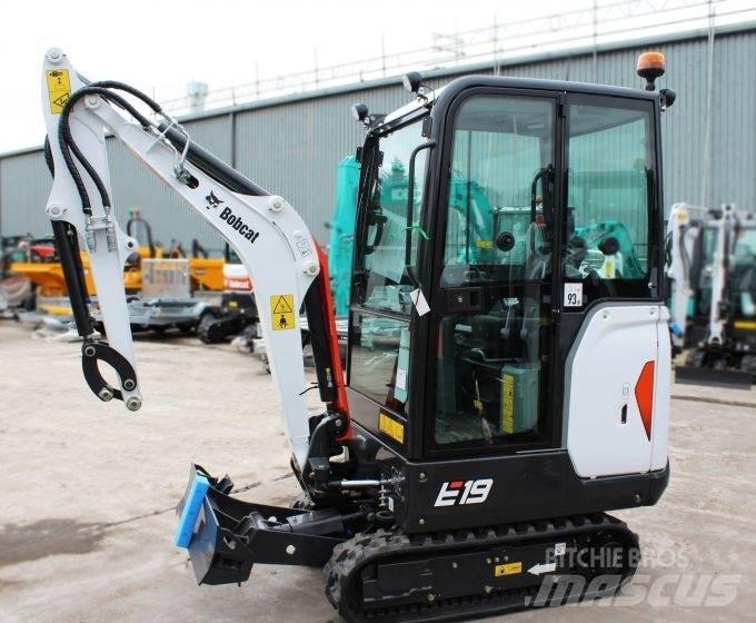 Bobcat E19 Excavadoras sobre orugas