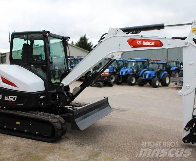 Bobcat E60 Excavadoras sobre orugas