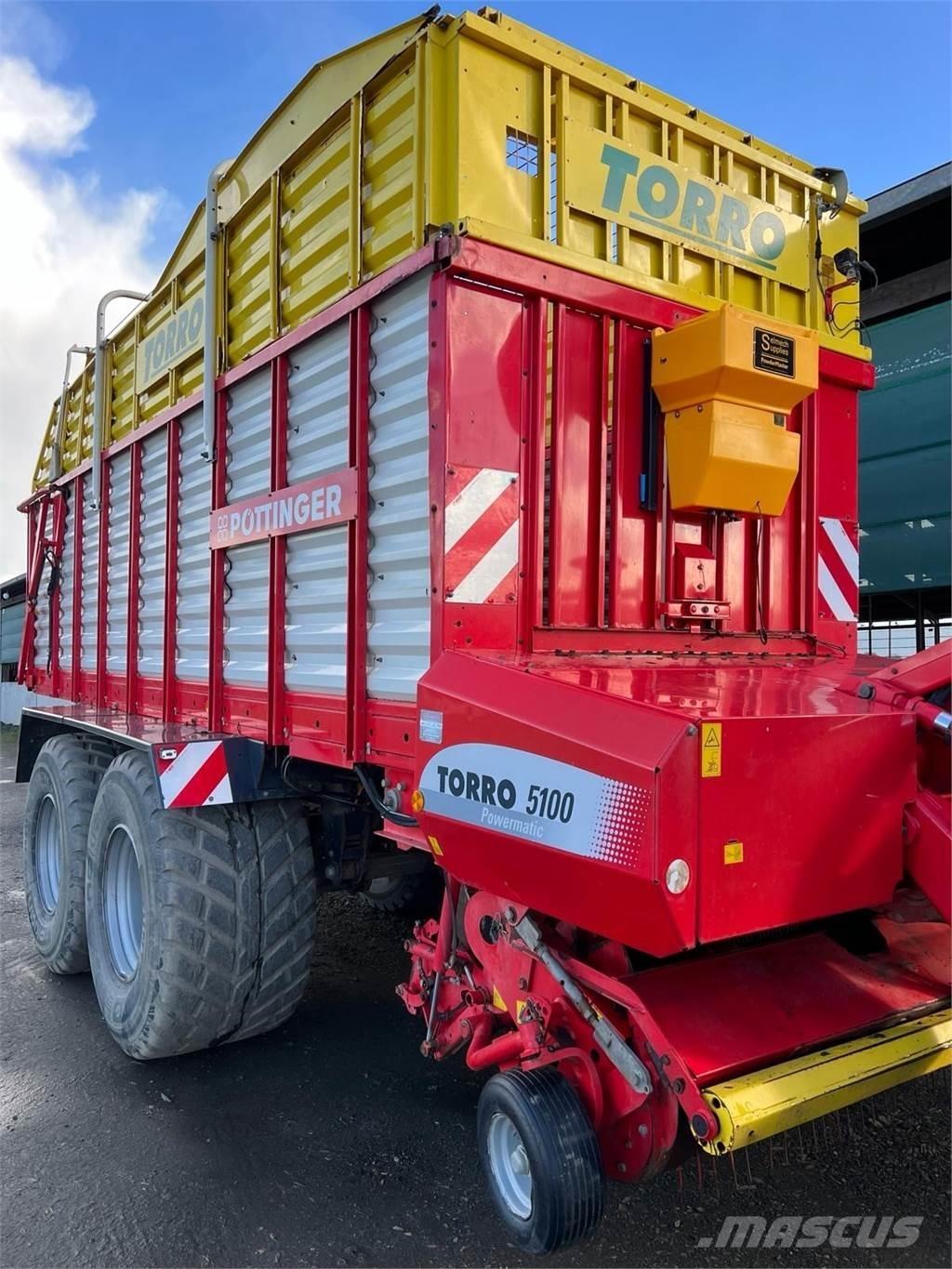 Pöttinger Torro 5100L Remolques de forraje