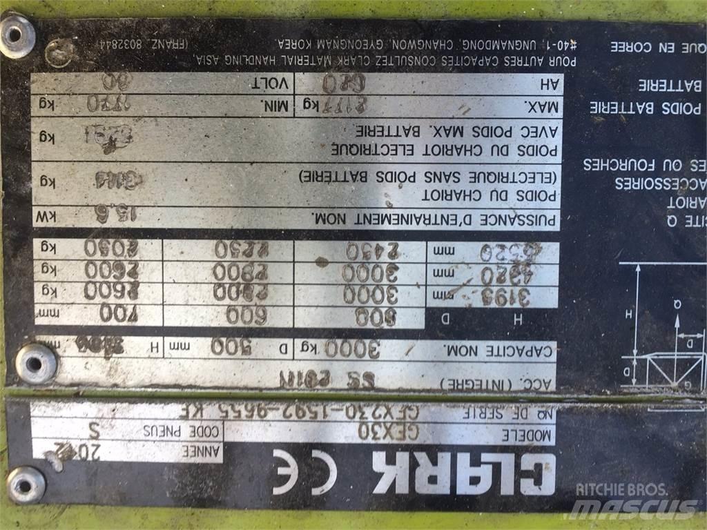 Clark GEX30 Montacargas - otros