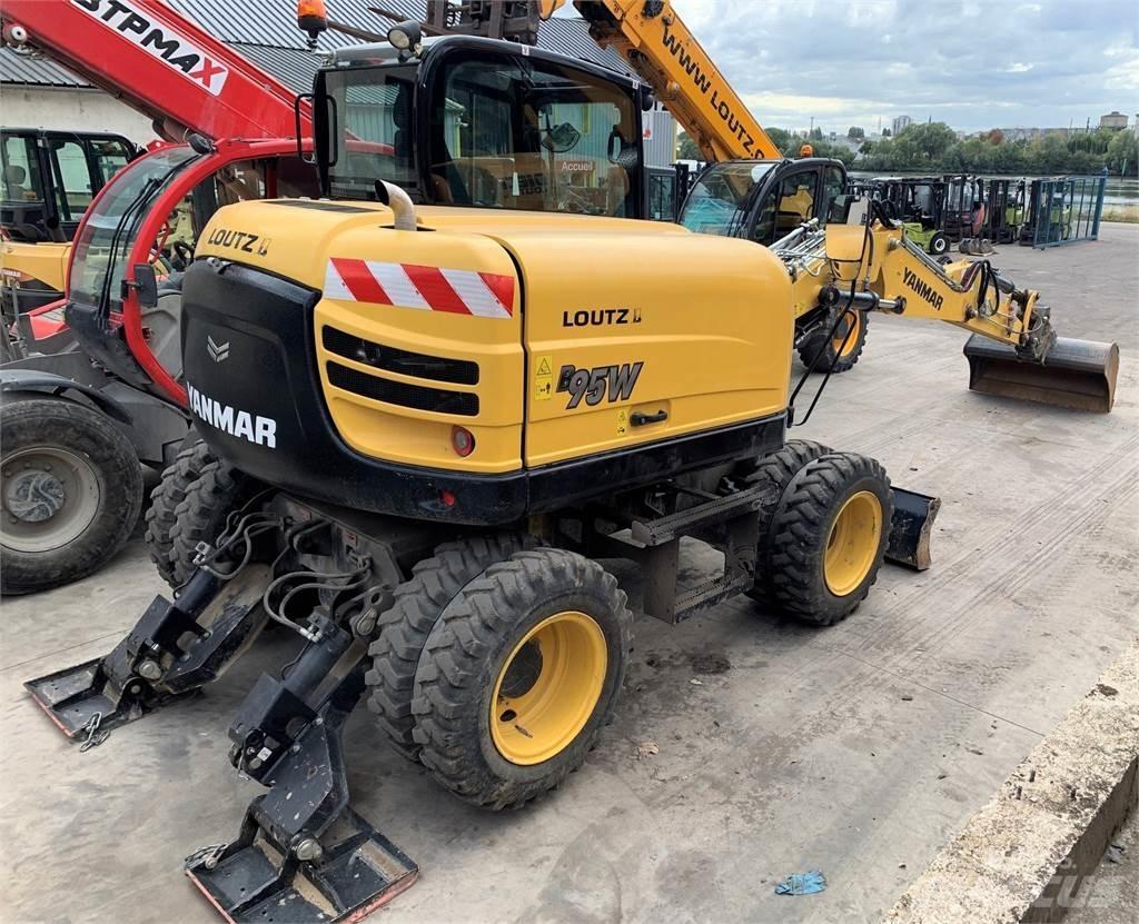 Yanmar B95W Excavadoras de ruedas