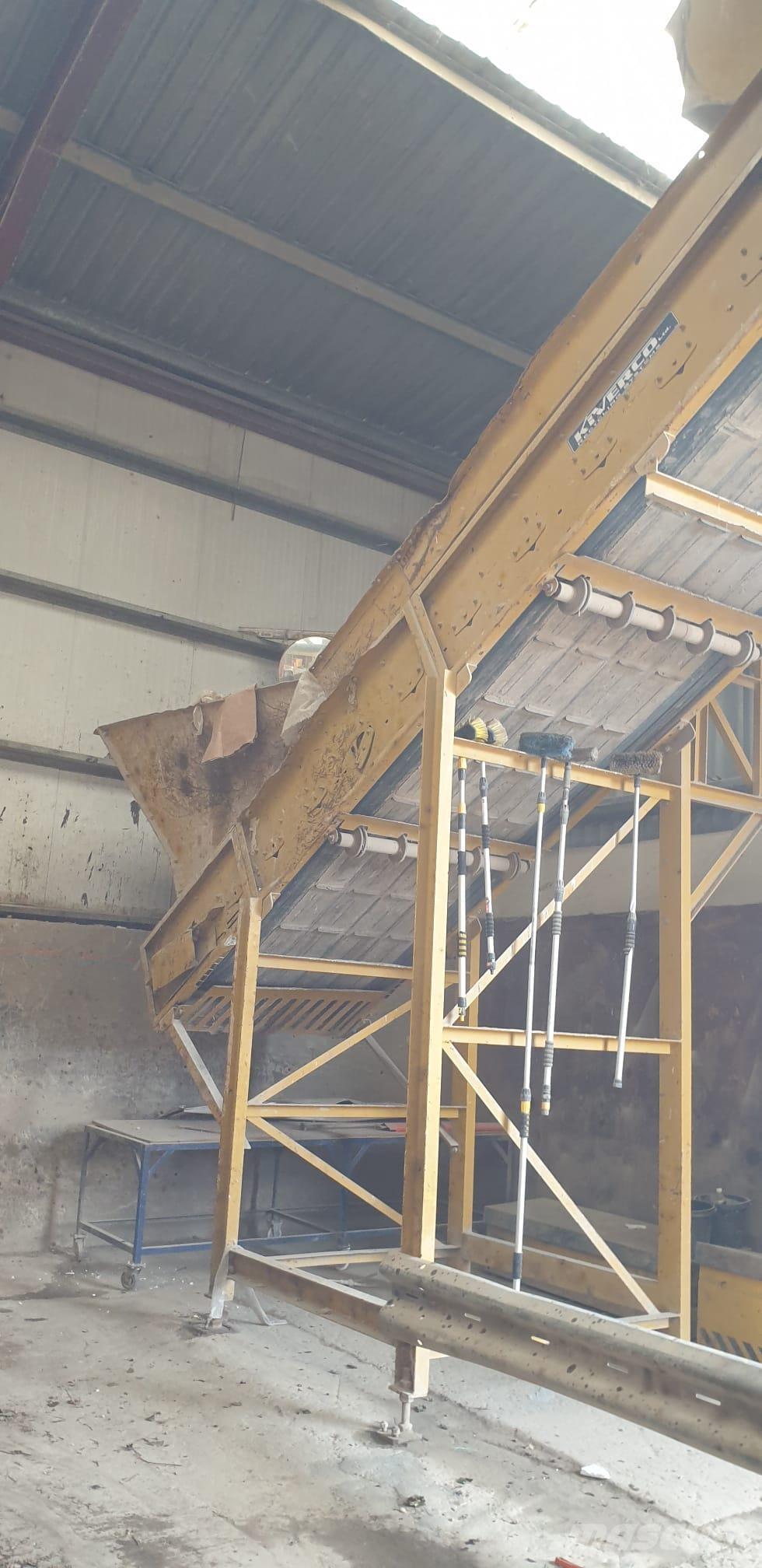 Kiverco 8 Bay Picking Station Equipos de clasificación de desechos