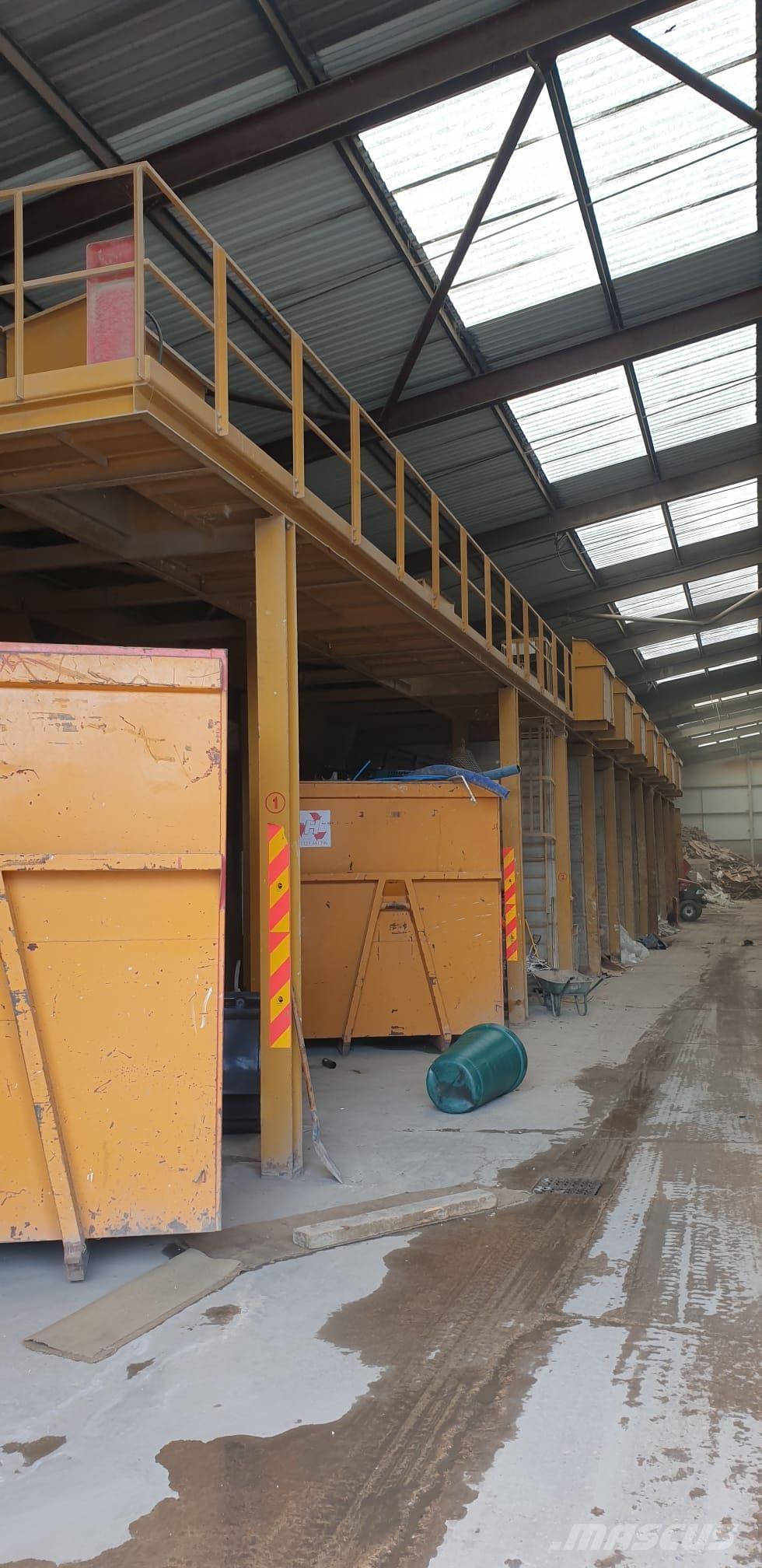 Kiverco 8 Bay Picking Station Equipos de clasificación de desechos