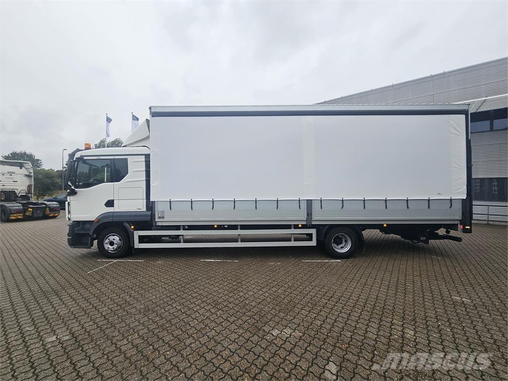 MAN TGL 12.250 Camiones de caja de lona