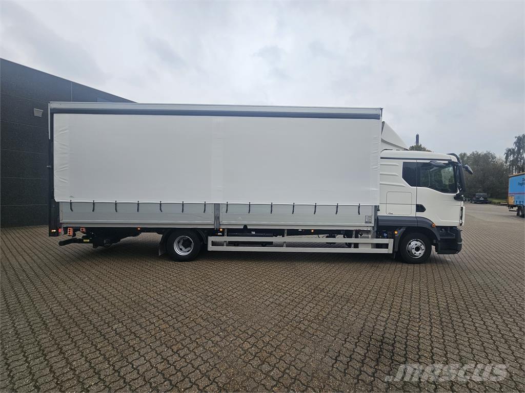 MAN TGL 12.250 Camiones de caja de lona