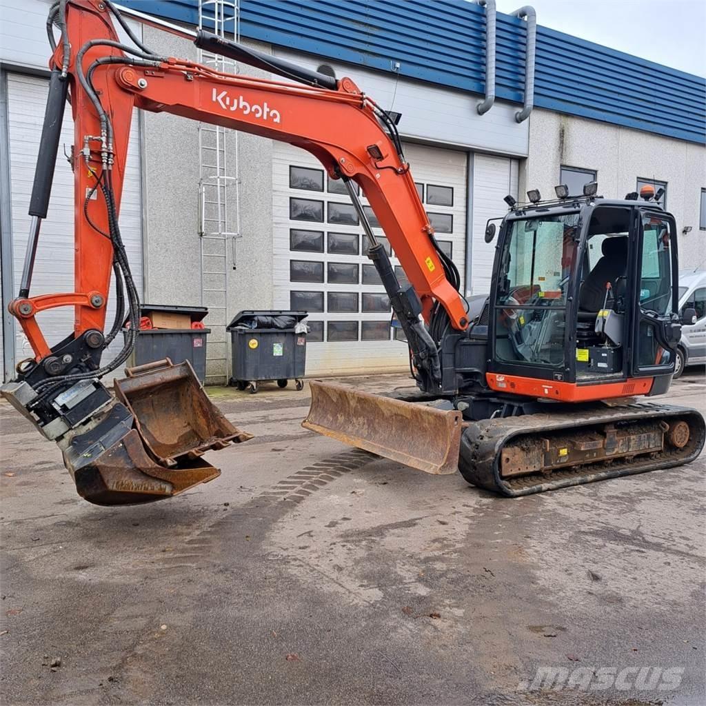 Kubota KX080-4 Miniexcavadoras