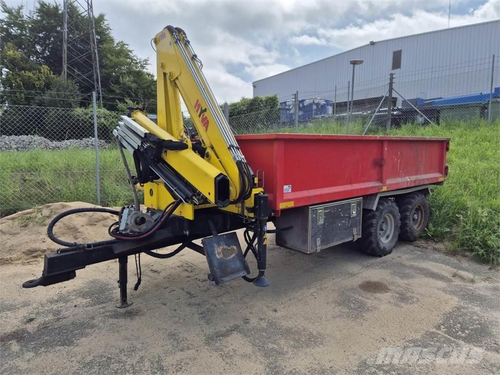 Navtek m. Hyva kran Remolques de uso general