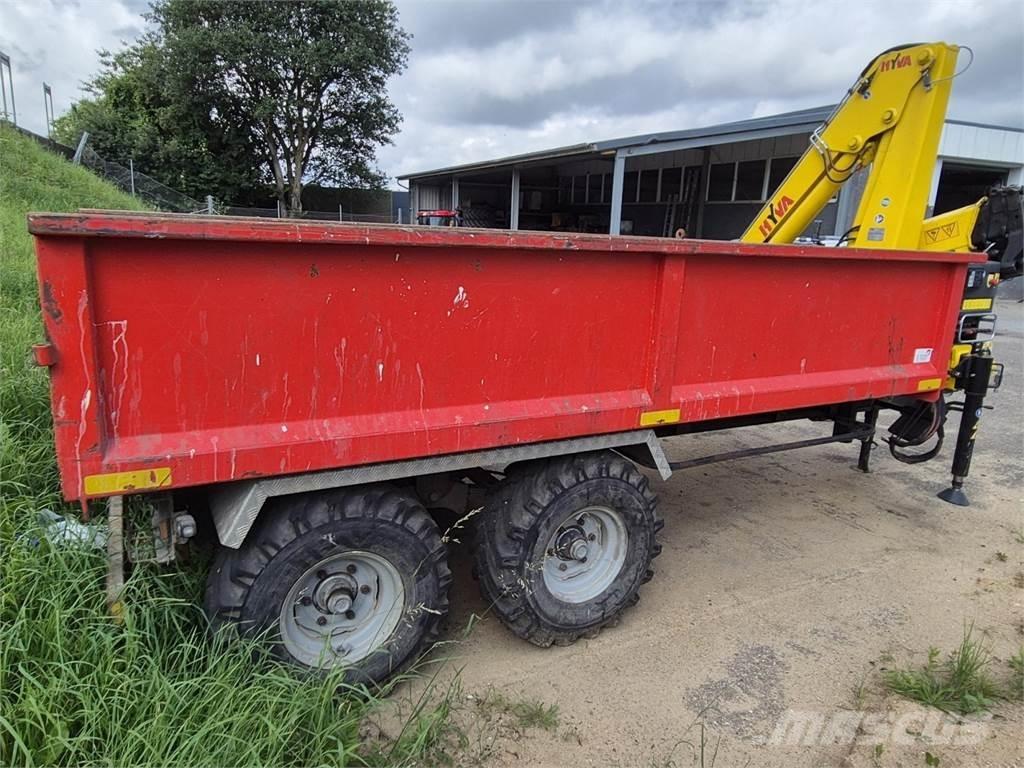 Navtek m. Hyva kran Remolques de uso general