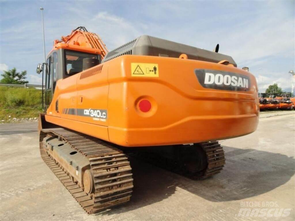 Doosan DX340LC Excavadoras sobre orugas