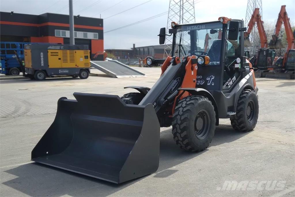 Hitachi ZW75 – 6C Cargadoras sobre ruedas