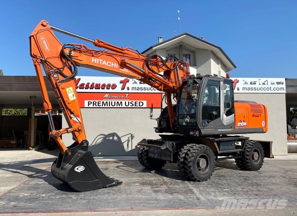 Hitachi ZX210W-3 Excavadoras de ruedas