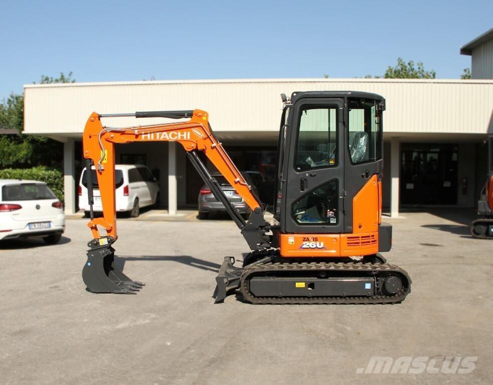 Hitachi ZX26U-6 CR Miniexcavadoras