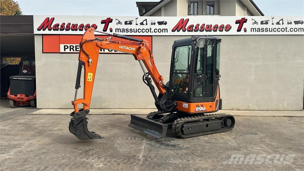 Hitachi ZX29U-3 CLR Miniexcavadoras