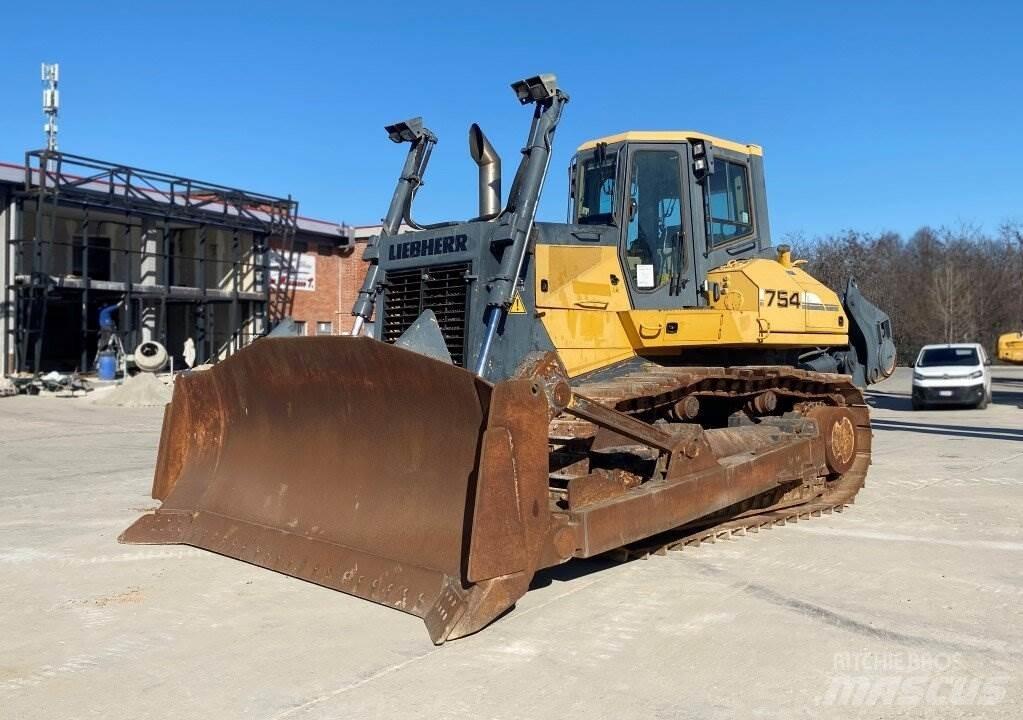 Liebherr 754 Buldozer sobre oruga