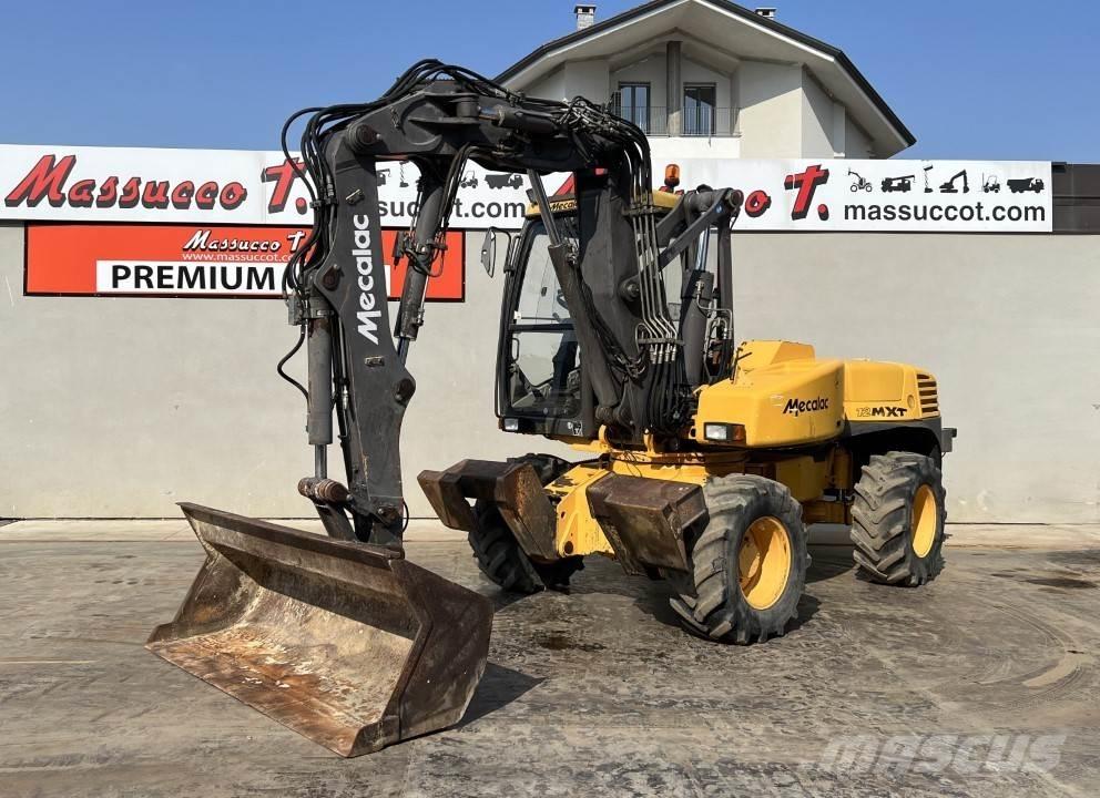 Mecalac 12MXT-E Excavadoras de ruedas