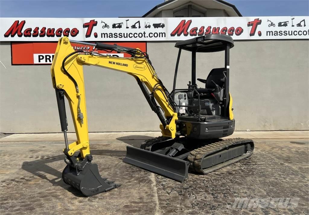 New Holland E29B SR Miniexcavadoras