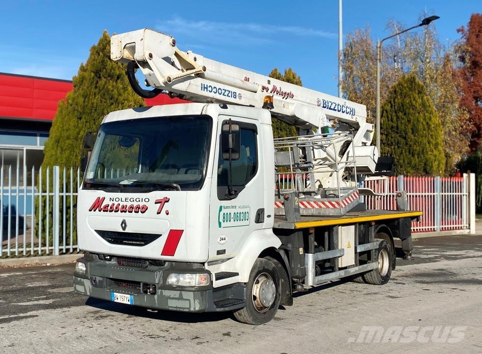 Renault MIDLUM 180 Dci Plataformas sobre camión