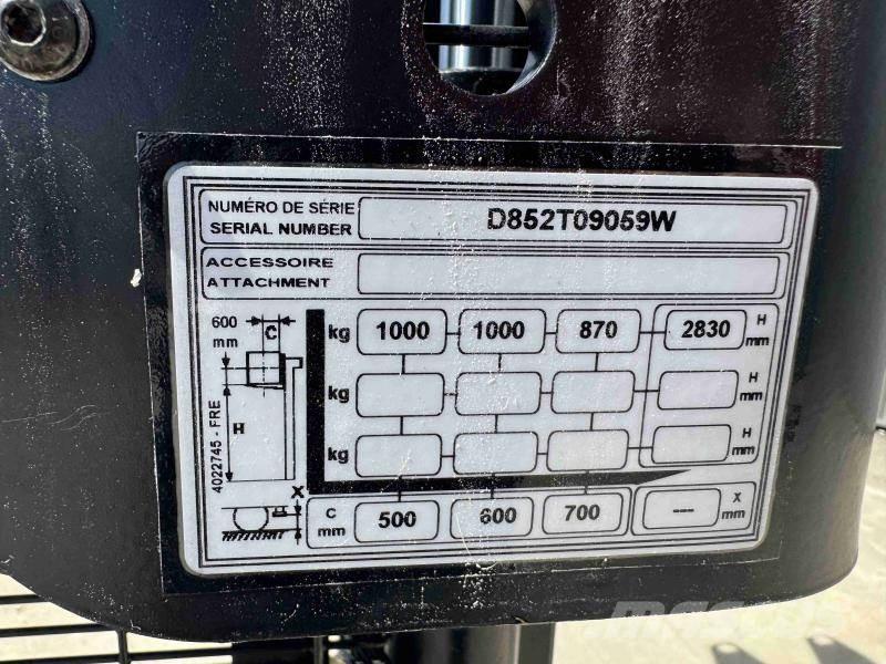 Yale MS10 Montacargas manual