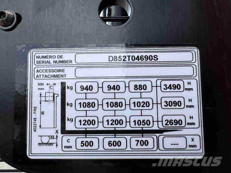 Yale MS12 Montacargas manual