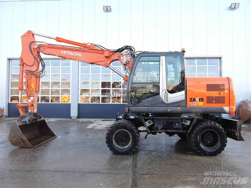 Hitachi ZX140W Excavadoras de ruedas