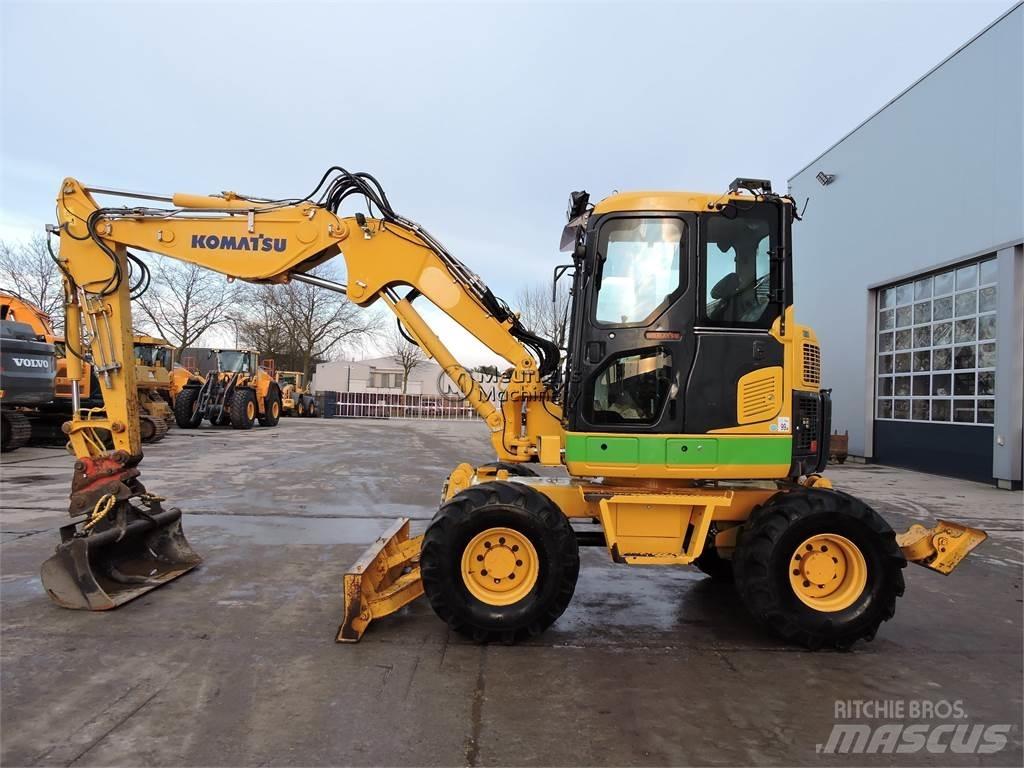 Komatsu PW98 Excavadoras de ruedas