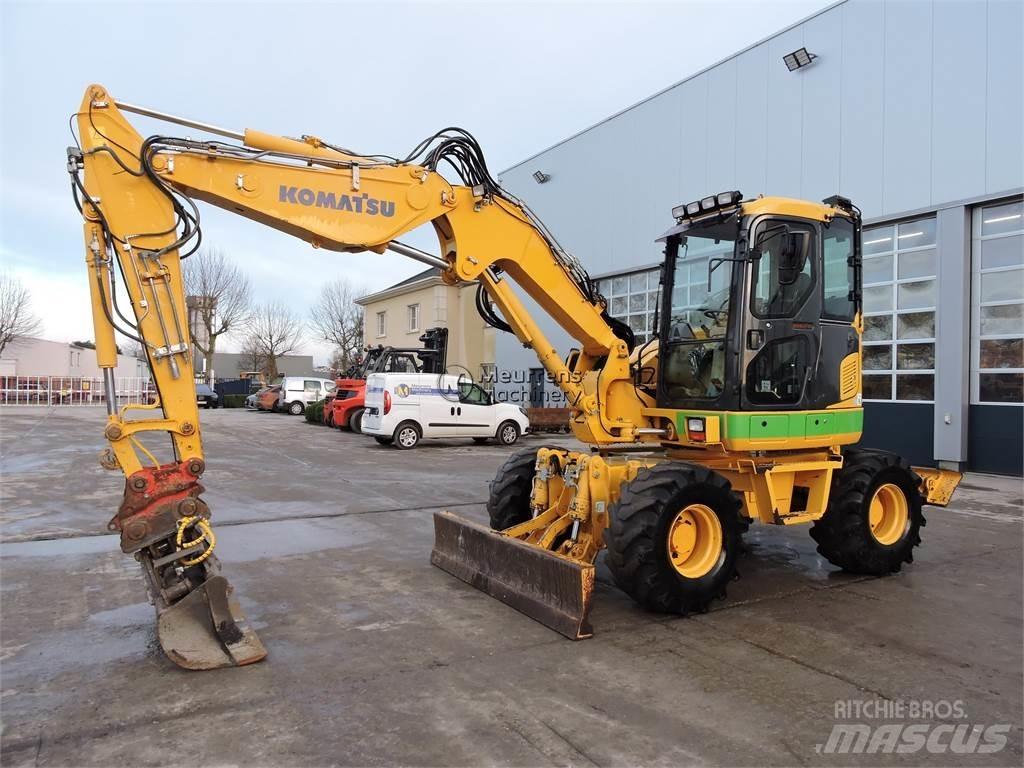 Komatsu PW98 Excavadoras de ruedas