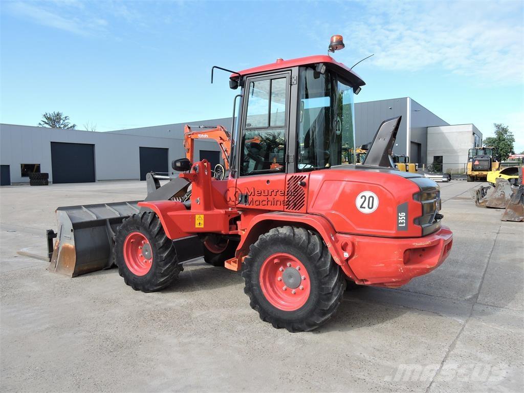 Volvo L35G + Fork-German Cargadoras sobre ruedas