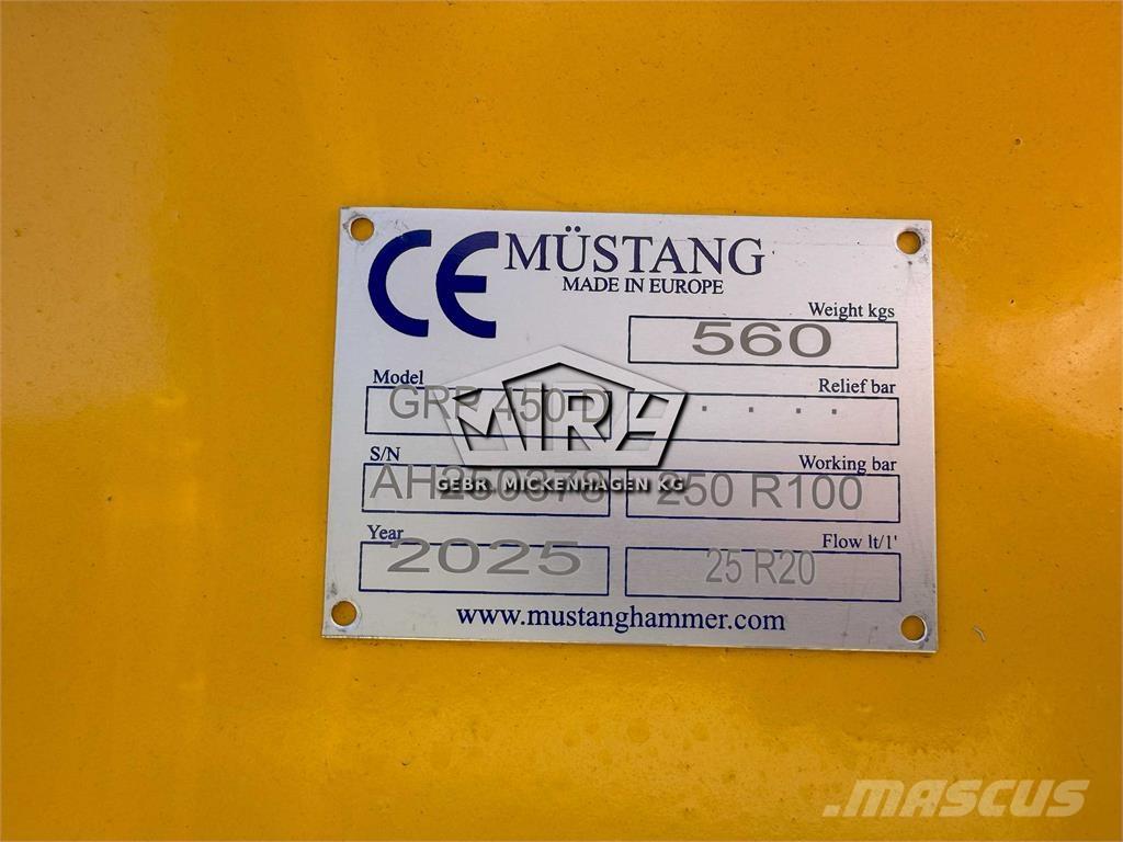 Mustang GRP450D Pinzas