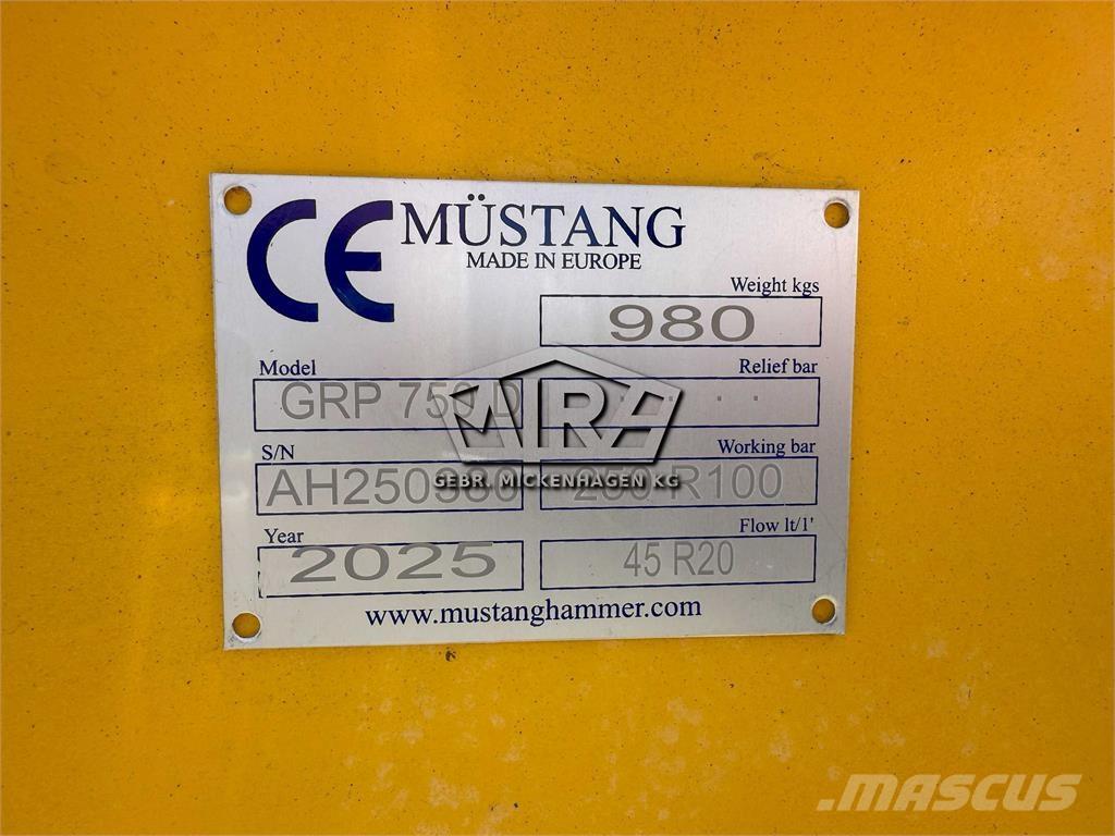 Mustang GRP750D Pinzas