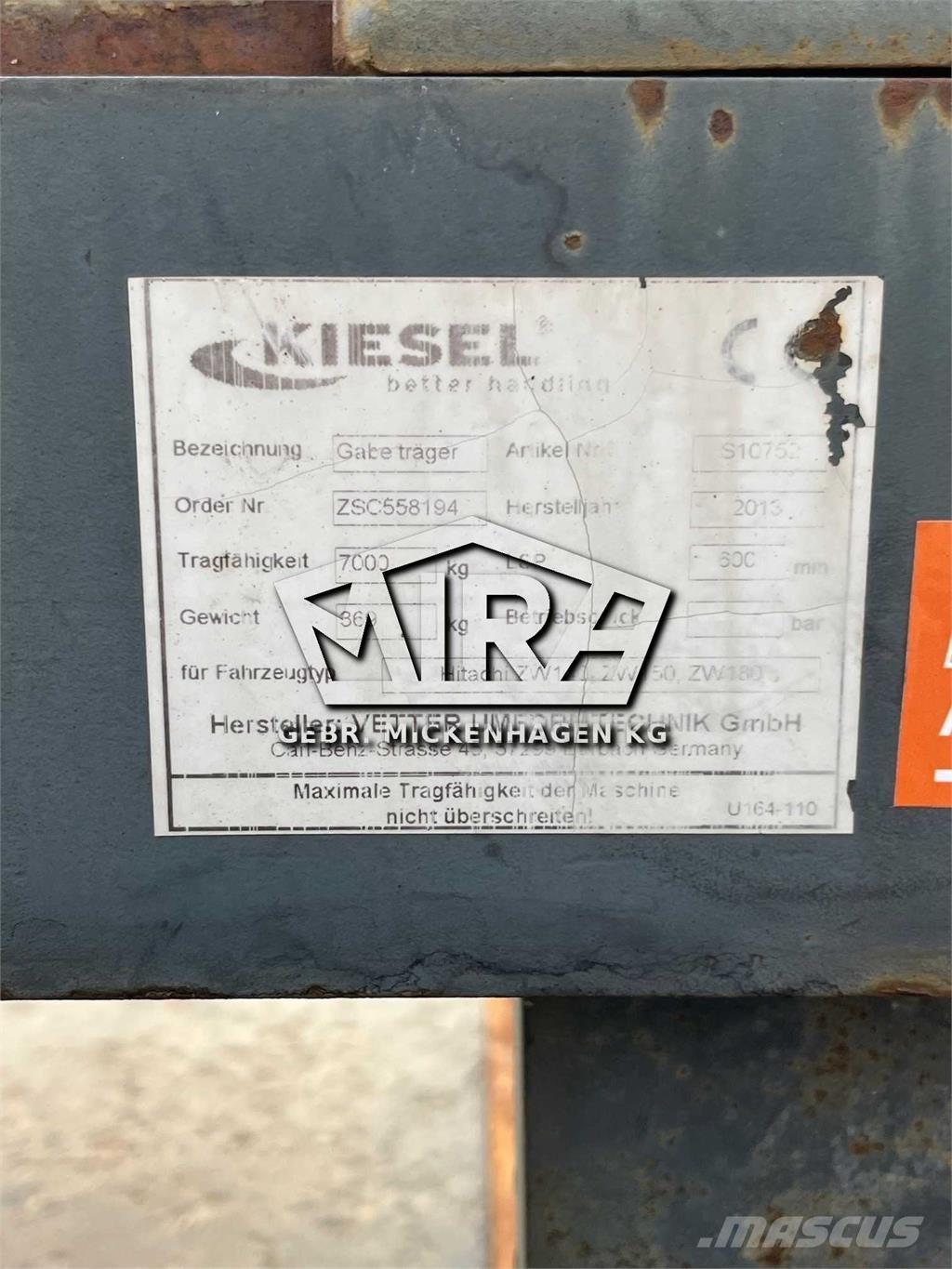 Volvo SW / L90 Horquillas