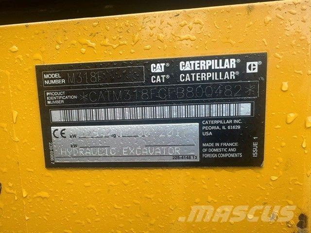 CAT M318F Excavadoras de ruedas