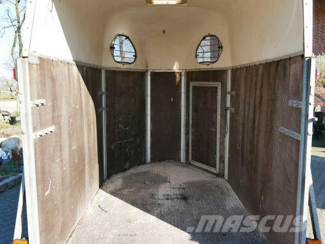  Holz Poly 2 Pferde Remolques para transporte de animales