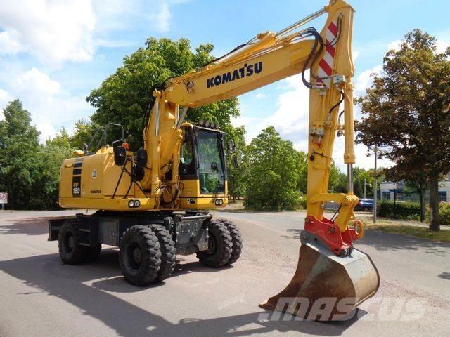 Komatsu PW 160-10 Excavadoras de ruedas