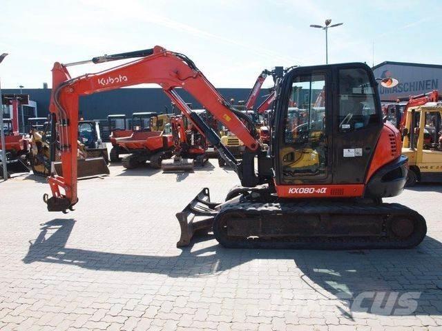 Kubota KX080-4a Miniexcavadoras