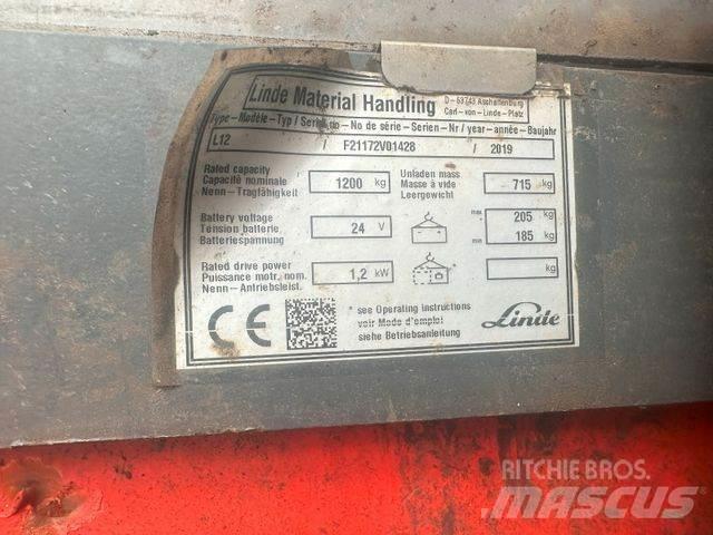 Linde L12 Montacargas recogepedidos de gran altura