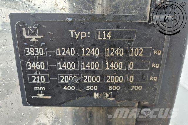 Linde L14i Montacargas recogepedidos de gran altura