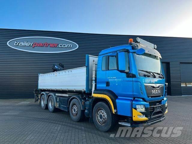 MAN 35-480 BL 8x4 Bañeras basculantes usadas