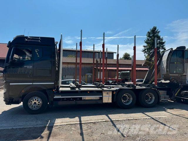 MAN TGX 26.580 Transportes de madera