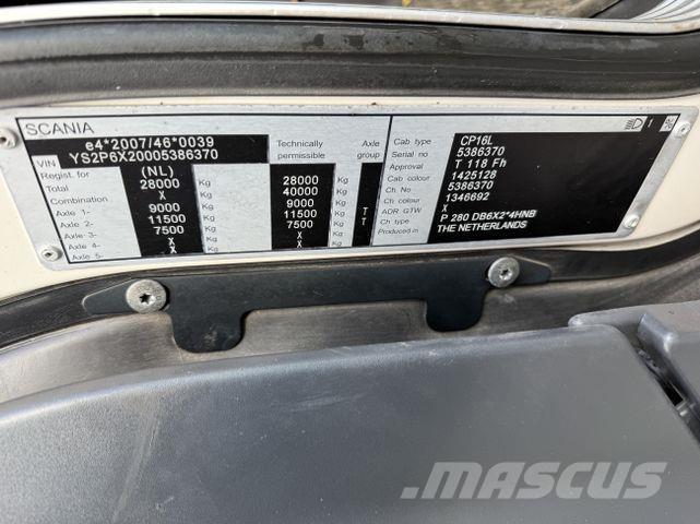 Scania P280 6X2*4 Camiones con chasís y cabina