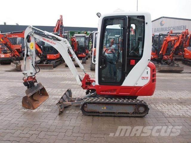Takeuchi TB 216 Miniexcavadoras